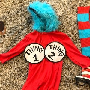 Thing 1 Thing 2 Halloween Costume: ships ASAP!